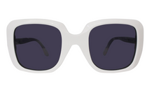 Lade das Bild in den Galerie-Viewer, Paris Wi BBardot White Aged Acetate Sunglasses | Francois Pinton Front

