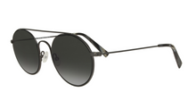 Lade das Bild in den Galerie-Viewer, Reforma 019 Stainless Steel Round Aviator Sunglasses | Francois Pinton Side
