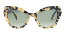 Lade das Bild in den Galerie-Viewer, Vogue SR77 Beige Tortoise Aged Acetate Sunglasses | Francois Pinton Font2
