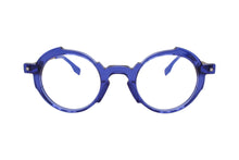 Cargar imagen en el visor de la galería, Wilfrid 01 Be Blue Cut-Out Acetate Eyeglasses | Karavan Front
