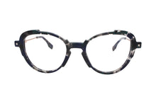 Charger l'image dans la galerie, Wilfrid 05 Bg Black Butterfly Cut-Out Eyeglasses | Karavan Front
