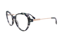 Charger l'image dans la galerie, Wilfrid 05 Bg Black Butterfly Cut-Out Eyeglasses | Karavan Side
