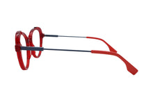 Charger l'image dans la galerie, Wilfrid 05 Rb Red Butterfly Cut-Out Eyeglasses | Karavan Side2

