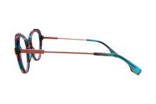 Charger l'image dans la galerie, Wilfrid 05 Ro Pink &amp; Purple Butterfly Cut-Out Eyeglasses | Karavan Side2

