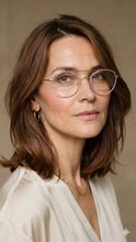 Lade das Bild in den Galerie-Viewer, Air 4 Py – Brille von François Pinton-Rosa &amp; Gold – Chirurgischer Edelstahl
