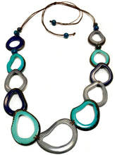 Load image into Gallery viewer, Vi Os blue mix - Necklace Eyeglasses holder in USA - cavaaller-Itwillbefine
