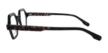 Lade das Bild in den Galerie-Viewer, Spinelle 05 KARAVAN - Eyewear Green &amp;Black hexagon side 2

