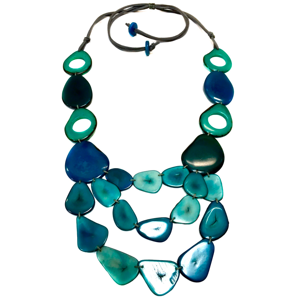 Vi Mingle aqua mix - Necklace Eyeglasses holder in USA - cavaaller-Itwillbefine