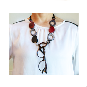 Vi Pebbles kanuk - Necklace Eyeglasses holder in USA - cavaaller-Itwillbefine
