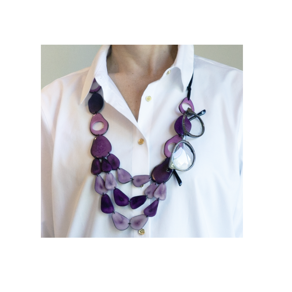 Vi Mingle purple- Necklace Eyeglasses holder in USA - cavaaller-Itwillbefine